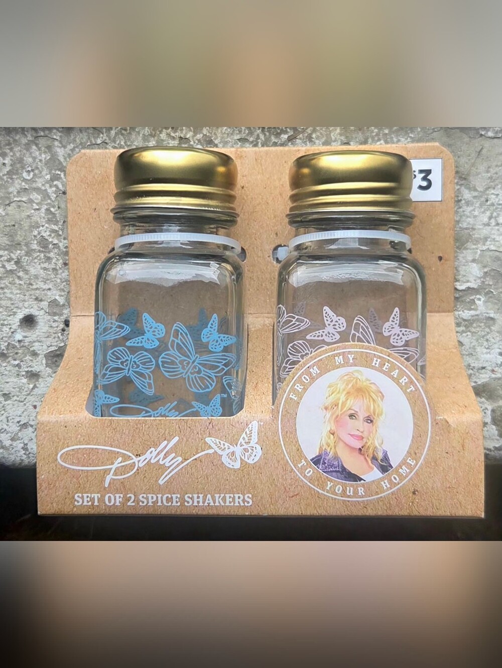 New Dolly Parton Salt And Pepper Spice Shakers
